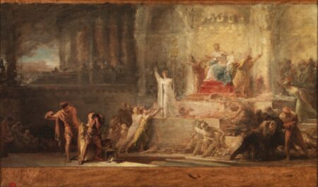 Alegoria à Constituição, de Domingos António de Sequeira (acervo do MNAA)