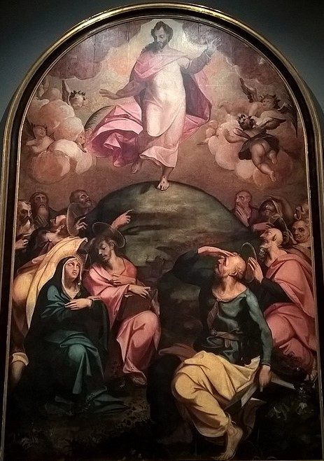 Ascensão de Cristo, circa 1590, pelo pintor português de origem castelhana Fernão Gomes, obra que se destinou inicialmente a decorar uma capela da Sé do Funchal e se encontra actualmente no Museu de Arte Sacra do Funchal.