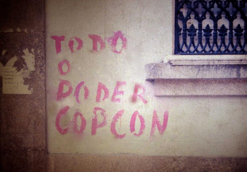 Pintura mural em 1975.